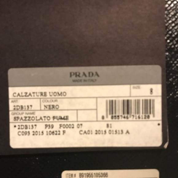 Prada Leather Loafers main image 5